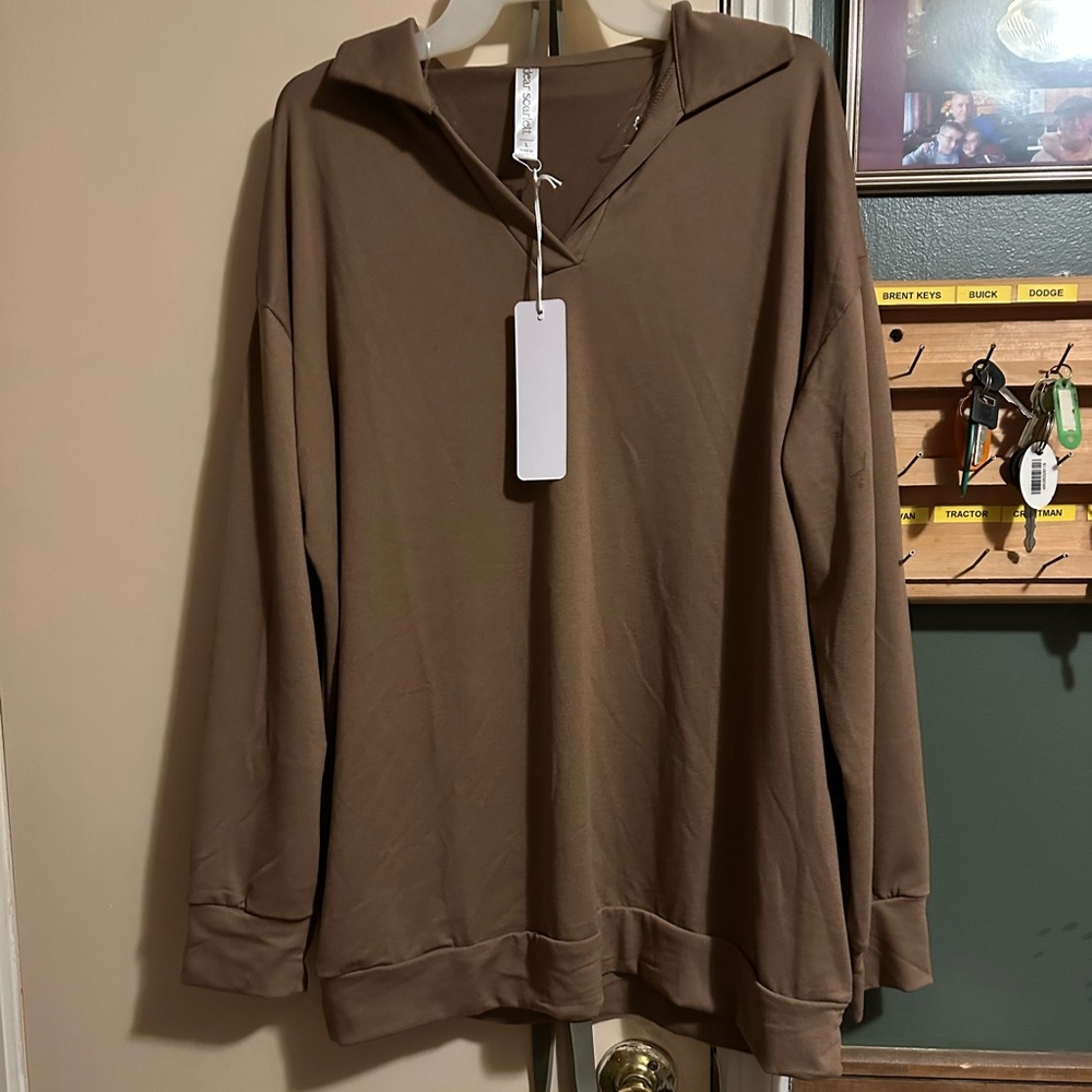 Brown Women's pant set